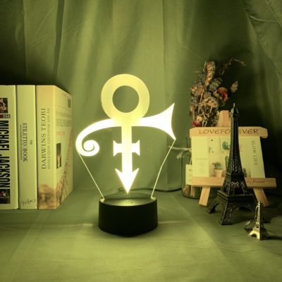 Prince Symbol Logo Nightlight Lighting Work lamp 